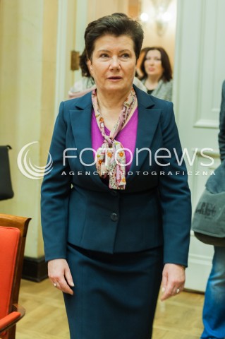  01.12.2014 WARSZAWA<br />I SESJA RADY MIASTA STOLECZNEGO WARSZAWY<br />N/Z HANNA GRONKIEWICZ - WALTZ<br /> 
