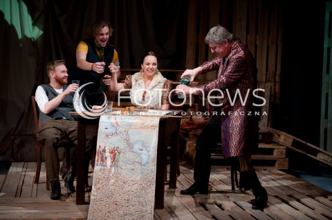 Próba medialna spektaklu Rosyjski Kontakt w Warszawie