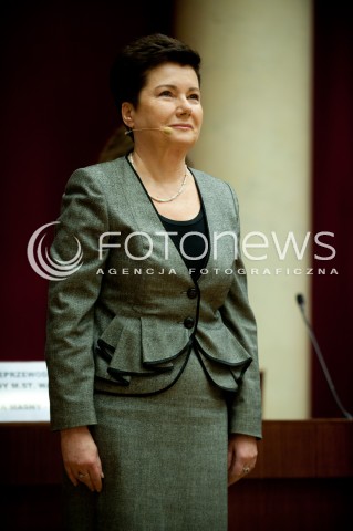  04.12.2014 WARSZAWA<br />ZAPRZYSIEZENIE HANNY GRONKIEWICZ - WALTZ NA PREZYDENT WARSZAWY<br />N/Z HANNA GRONKIEWICZ - WALTZ<br /> 