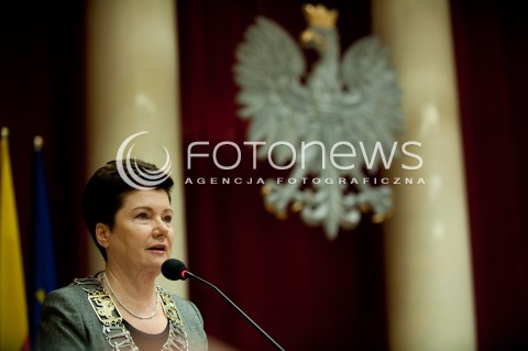  04.12.2014 WARSZAWA<br />ZAPRZYSIEZENIE HANNY GRONKIEWICZ - WALTZ NA PREZYDENT WARSZAWY<br />N/Z HANNA GRONKIEWICZ - WALTZ<br /> 