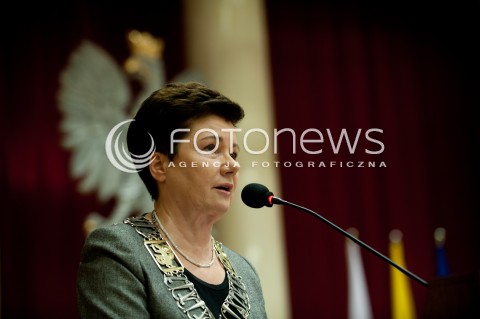 Zaprzysiężenie Hanny Gronkiewicz - Waltz na Prezydent Warszawy