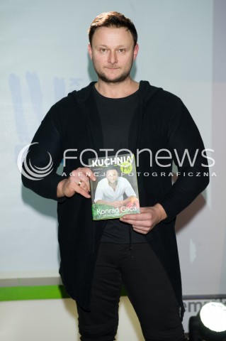  04.12.2014 WARSZAWA<br />SPOTKANIE Z KONRADEM GACA<br />N/Z KONRAD GACA<br /> 
