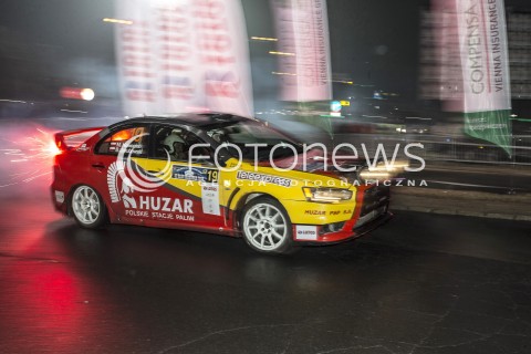  06.12.2014 WARSZAWA <br />52 RAJD BARBORKI <br />N/Z BARBORKA ODCINEK KAROWA MARIUSZ NOWOCIEN BARTLOMIEJ JAKUBOWSKI MITSUBISHI LANCER<br /> 