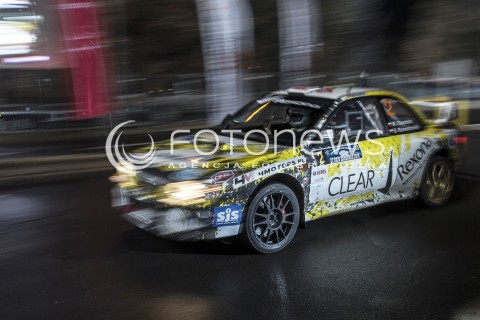  06.12.2014 WARSZAWA <br />52 RAJD BARBORKI <br />N/Z BARBORKA ODCINEK KAROWA WOJCIECH CHUCHALA SEBASTIAN ROZWADOWSKI SUBARU IMPREZA <br /> 