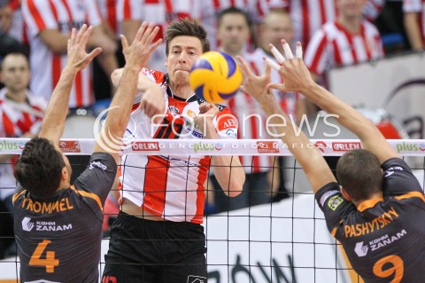  07.12.2014 RZESZOW <br />SIATKOWKA PLUS LIGA 2014/2015 MEN VOLLEYBALL POLAND POLISH PLUSLIGA LEAGUE SEASON 2014/2015 <br />MECZ ASSECO RESOVIA RZESZOW - CUPRUM LUBIN<br />N/Z  JOCHEN SCHOPS <br /> 