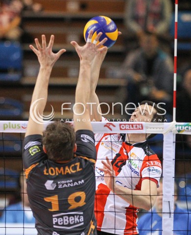  07.12.2014 RZESZOW <br />SIATKOWKA PLUS LIGA 2014/2015 MEN VOLLEYBALL POLAND POLISH PLUSLIGA LEAGUE SEASON 2014/2015 <br />MECZ ASSECO RESOVIA RZESZOW - CUPRUM LUBIN<br />N/Z  RAFAL BUSZEK <br /> 