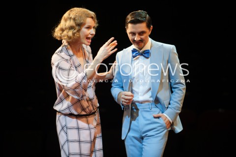  11.12.2014 WARSZAWA OCH TEATR<br />PROBA MEDIALNA UPADLE ANIOLY<br />N/Z MAGDALENA CIELECKA TOMASZ DRABEK<br /> 