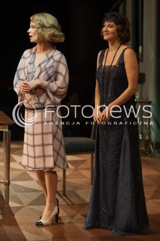  11.12.2014 WARSZAWA OCH TEATR<br />PROBA MEDIALNA UPADLE ANIOLY<br />N/Z MAJA OSTASZEWSKA MAGDALENA CIELECKA<br /> 