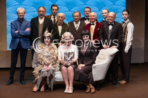 Próba medialna spektaklu Polityka w Warszawie