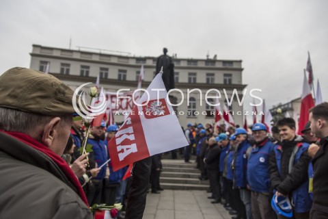  13.12.2014 WARSZAWA POLAND<br />MARSZ W OBRONIE DEMOKRACJI I WOLNOSCI MEDIOW <br />Z UDZIALEM PREZESA PIS JAROSLAWA KACZYNSKIEGO<br />N/Z UCZESTNICY<br /> 