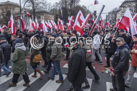  13.12.2014 WARSZAWA POLAND<br />MARSZ W OBRONIE DEMOKRACJI I WOLNOSCI MEDIOW <br />Z UDZIALEM PREZESA PIS JAROSLAWA KACZYNSKIEGO<br />N/Z UCZESTNICY<br /> 