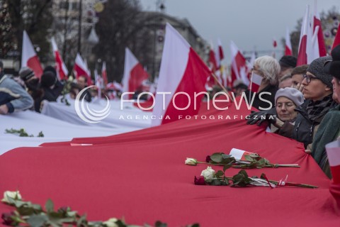  13.12.2014 WARSZAWA POLAND<br />MARSZ W OBRONIE DEMOKRACJI I WOLNOSCI MEDIOW <br />Z UDZIALEM PREZESA PIS JAROSLAWA KACZYNSKIEGO<br />N/Z UCZESTNICY<br /> 