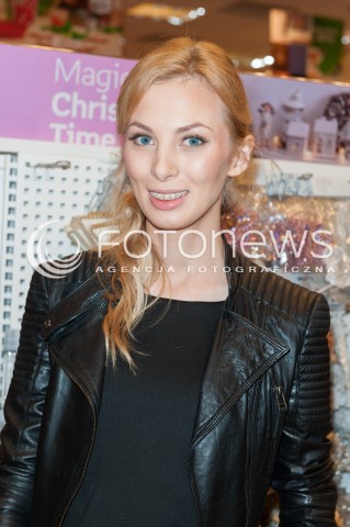  13.12.2014 WARSZAWA<br />SPOTKANIE Z KAROLINA GLINIECKA<br />N/Z KAROLINA CHARLIZE MYSTERY GLINIECKA<br /> 