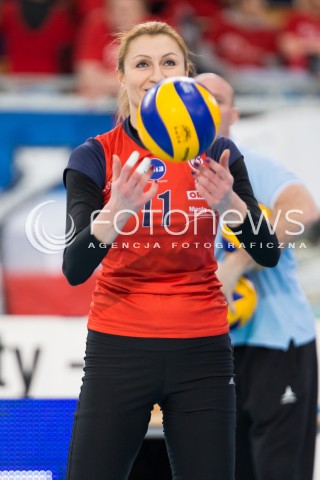  14.12.2014 LODZ SIATKOWKA ORLEN LIGA SEZON 2014/2015 VOLLEYBALL POLISH SEASON BEEF MASTER BUDOWLANI LODZ - BKS ALUPROF BIELSKO-BIALA N/Z SYLWIA PYCIA SYLWETKA  
