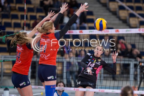 14.12.2014 LODZ SIATKOWKA ORLEN LIGA SEZON 2014/2015 VOLLEYBALL POLISH SEASON BEEF MASTER BUDOWLANI LODZ - BKS ALUPROF BIELSKO-BIALA N/Z HEIKE BEIER  