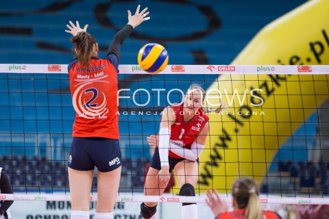  21.12.2014 LODZ SIATKOWKA ORLEN LIGA SEZON 2014/2015 VOLLEYBALL POLISH SEASON BEEF MASTER BUDOWLANI LODZ - POLSKI CUKIER MUSZYNIANKA N/Z KATIE CARTER  