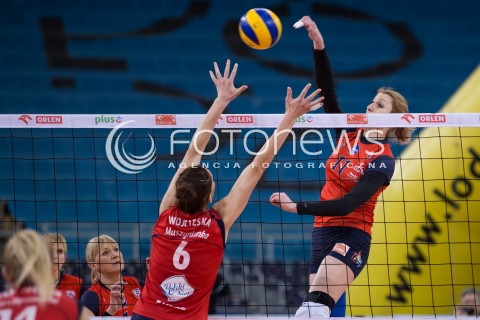  21.12.2014 LODZ SIATKOWKA ORLEN LIGA SEZON 2014/2015 VOLLEYBALL POLISH SEASON BEEF MASTER BUDOWLANI LODZ - POLSKI CUKIER MUSZYNIANKA N/Z SYLWIA PYCIA  