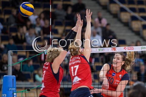  21.12.2014 LODZ SIATKOWKA ORLEN LIGA SEZON 2014/2015 VOLLEYBALL POLISH SEASON BEEF MASTER BUDOWLANI LODZ - POLSKI CUKIER MUSZYNIANKA N/Z SANJA POPOVIC  