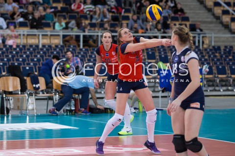  21.12.2014 LODZ SIATKOWKA ORLEN LIGA SEZON 2014/2015 VOLLEYBALL POLISH SEASON BEEF MASTER BUDOWLANI LODZ - POLSKI CUKIER MUSZYNIANKA N/Z EWELINA SIECZKA  