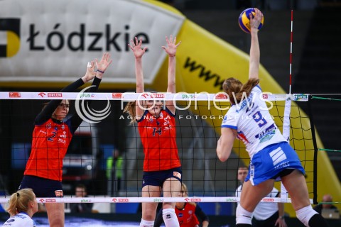  28.12.2014 LODZ SIATKOWKA ORLEN LIGA SEZON 2014/2015 VOLLEYBALL POLISH SEASON BEEF MASTER BUDOWLANI LODZ - DEVELOPERS SKYRES RZESZOW N/Z GABRIELA POLANSKA EWELINA SIECZKA  