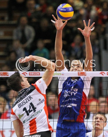 04.01.2015 RZESZOW <br />SIATKOWKA PLUS LIGA 2014/2015 MEN VOLLEYBALL POLAND POLISH PLUSLIGA LEAGUE SEASON 2014/2015 <br />MECZ ASSECO RESOVIA RZESZOW - ZAKSA KEDZIERZYN KOZLE<br />N/Z NIMIR ABDEL - AZIZ <br /> 