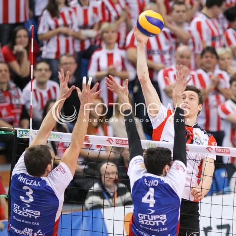  04.01.2015 RZESZOW <br />SIATKOWKA PLUS LIGA 2014/2015 MEN VOLLEYBALL POLAND POLISH PLUSLIGA LEAGUE SEASON 2014/2015 <br />MECZ ASSECO RESOVIA RZESZOW - ZAKSA KEDZIERZYN KOZLE<br />N/Z JOCHEN SCHOPS <br /> 
