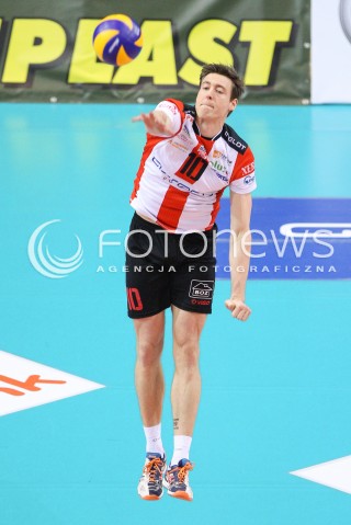  04.01.2015 RZESZOW <br />SIATKOWKA PLUS LIGA 2014/2015 MEN VOLLEYBALL POLAND POLISH PLUSLIGA LEAGUE SEASON 2014/2015 <br />MECZ ASSECO RESOVIA RZESZOW - ZAKSA KEDZIERZYN KOZLE<br />N/Z JOCHEN SCHOPS SYLWETKA <br /> 