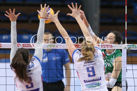  05.01.2015 RZESZOW<br />SIATKOWKA ORLEN LIGA 2014/2015 WOMEN VOLLEYBALL POLAND POLISH ORLENLIGA LEAGUE SEASON 2014/2015<br />MECZ DEVELOPRES SKYRES RZESZOW - IMPEL WROCLAW<br />N/Z KATARZYNA MROCZKOWSKA <br /> 