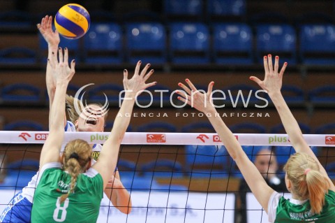 05.01.2015 RZESZOW<br />SIATKOWKA ORLEN LIGA 2014/2015 WOMEN VOLLEYBALL POLAND POLISH ORLENLIGA LEAGUE SEASON 2014/2015<br />MECZ DEVELOPRES SKYRES RZESZOW - IMPEL WROCLAW<br />N/Z PAULA SZEREMETA <br /> 
