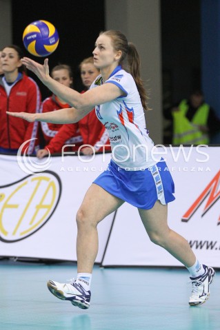  05.01.2015 RZESZOW<br />SIATKOWKA ORLEN LIGA 2014/2015 WOMEN VOLLEYBALL POLAND POLISH ORLENLIGA LEAGUE SEASON 2014/2015<br />MECZ DEVELOPRES SKYRES RZESZOW - IMPEL WROCLAW<br />N/Z ADRIANNA BUDZON SYLWETKA <br /> 