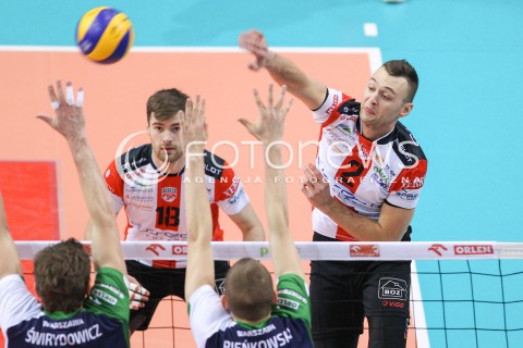 07.01.2015 RZESZOW <br />SIATKOWKA PUCHAR POLSKI SEZON 2014/2015 MEN VOLLEYBALL POLAND POLISH CUP SEASON 2014/2015  <br />MECZ ASSECO RESOVIA RZESZOW - AZS POLITECHNIKA WARSZAWSKA<br />N/ZPAUL LOTMAN <br /> 