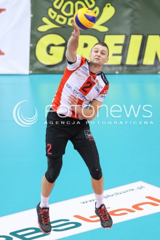  07.01.2015 RZESZOW <br />SIATKOWKA PUCHAR POLSKI SEZON 2014/2015 MEN VOLLEYBALL POLAND POLISH CUP SEASON 2014/2015  <br />MECZ ASSECO RESOVIA RZESZOW - AZS POLITECHNIKA WARSZAWSKA<br />N/Z PAUL LOTMAN SYLWETKA <br /> 