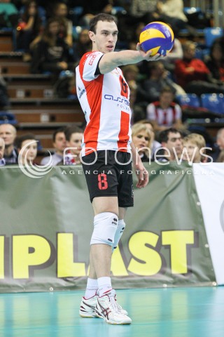  07.01.2015 RZESZOW <br />SIATKOWKA PUCHAR POLSKI SEZON 2014/2015 MEN VOLLEYBALL POLAND POLISH CUP SEASON 2014/2015  <br />MECZ ASSECO RESOVIA RZESZOW - AZS POLITECHNIKA WARSZAWSKA<br />N/Z MARKO IVOVIC SYLWETKA <br /> 