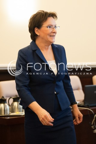  07.01.2015 WARSZAWA <br />POSIEDZENIE RADY MINISTROW <br />N/Z PREMIER EWA KOPACZ<br /> 