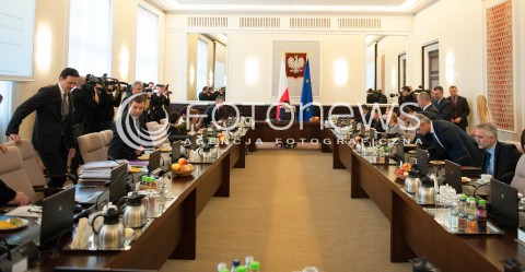 Ostatnie posiedzenie Rady Ministrów w Warszawie