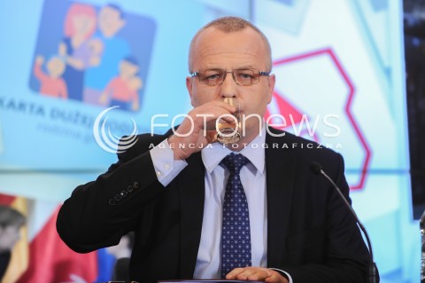  07.01.2015 WARSZAWA <br />KONFERENCJA PRASOWA PREMIER 100 DNI RZADU<br />N/Z WOJCIECH KOWALCZYK<br /> 