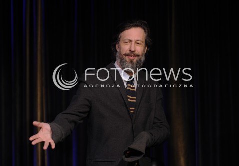  08.01.2015 WARSZAWA OCH TEATR<br />PROBA MEDIALNA SPEKTAKLU WIECZOR FOCHU<br />N/Z SZYMON MAJEWSKI<br /> 