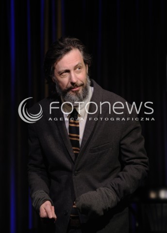  08.01.2015 WARSZAWA OCH TEATR<br />PROBA MEDIALNA SPEKTAKLU WIECZOR FOCHU<br />N/Z SZYMON MAJEWSKI<br /> 