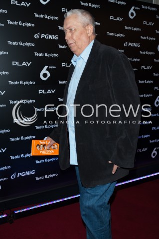  10.01.2015 WARSZAWA TEATR 6 PIETRO<br />PREMIERA SPEKTAKLU POLITYKA<br />N/Z WOJCIECH MLYNARSKI<br /> 
