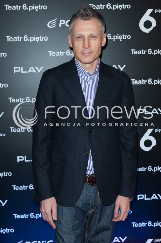  10.01.2015 WARSZAWA TEATR 6 PIETRO<br />PREMIERA SPEKTAKLU POLITYKA<br />N/Z ROBERT KOZYRA<br /> 