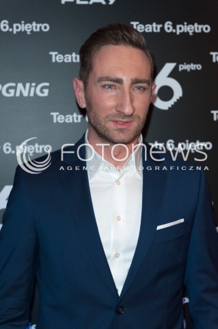  10.01.2015 WARSZAWA TEATR 6 PIETRO<br />PREMIERA SPEKTAKLU POLITYKA<br />N/Z LUKASZ JAKOBIAK<br /> 