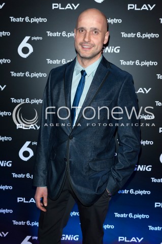  10.01.2015 WARSZAWA TEATR 6 PIETRO<br />PREMIERA SPEKTAKLU POLITYKA<br />N/Z ROBERT KOSZUCKI<br /> 