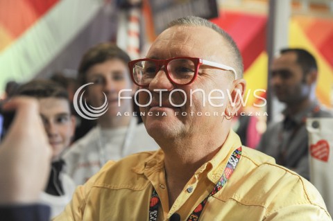  11.01.2015 WARSZAWA TVP2<br />23 FINAL WIELKIEJ ORKIESTRY SWIATECZNEJ POMOCY<br />N/Z JUREK OWSIAK JERZY<br /> 