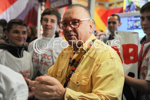  11.01.2015 WARSZAWA TVP2<br />23 FINAL WIELKIEJ ORKIESTRY SWIATECZNEJ POMOCY<br />N/Z JUREK OWSIAK JERZY<br /> 