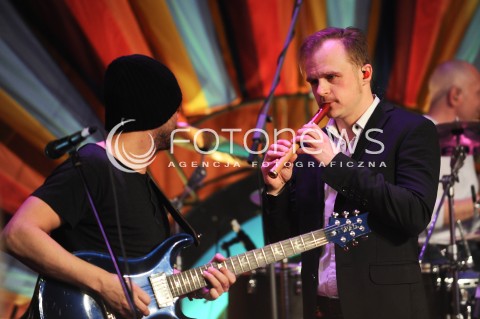  11.01.2015 WARSZAWA TVP2<br />23 FINAL WIELKIEJ ORKIESTRY SWIATECZNEJ POMOCY<br />N/Z PIOTR ROGUCKI<br /> 