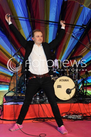  11.01.2015 WARSZAWA TVP2<br />23 FINAL WIELKIEJ ORKIESTRY SWIATECZNEJ POMOCY<br />N/Z PIOTR ROGUCKI<br /> 