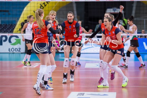  12.01.2015 LODZ SIATKOWKA ORLEN LIGA SEZON 2014/2015 VOLLEYBALL POLISH SEASON BEEF MASTER BUDOWLANI LODZ - PGNIG NAFTA PILA N/Z  RADOSC DRUZYNA EMOCJE  