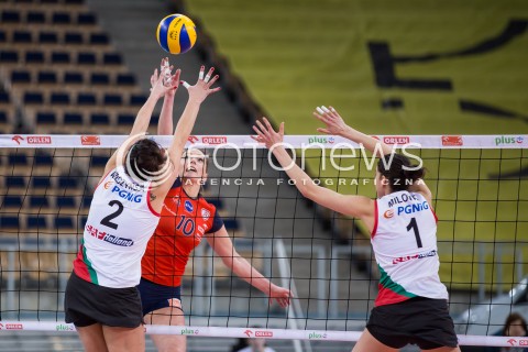  12.01.2015 LODZ SIATKOWKA ORLEN LIGA SEZON 2014/2015 VOLLEYBALL POLISH SEASON BEEF MASTER BUDOWLANI LODZ - PGNIG NAFTA PILA N/Z SANJA POPOVIC  