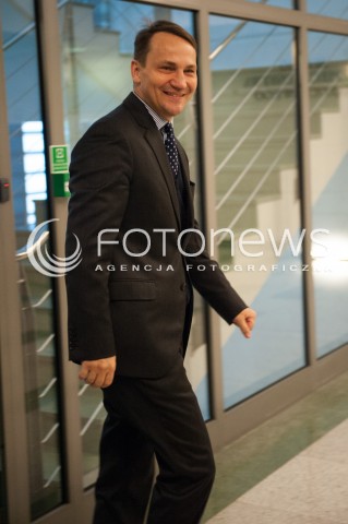  12.01.2015 WARSZAWA<br />POSIEDZENIE RADY BEZPIECZENSTWA NARODOWEGO<br />N/Z RADOSLAW SIKORSKI<br /> 