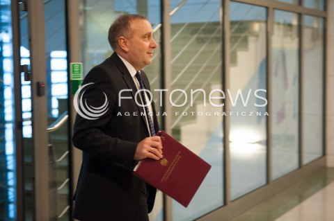  12.01.2015 WARSZAWA<br />POSIEDZENIE RADY BEZPIECZENSTWA NARODOWEGO<br />N/Z GRZEGORZ SCHETYNA<br /> 